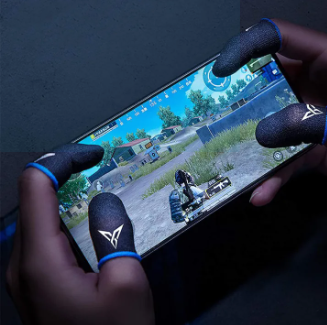 1 Pair (2 Pieces) Breathable Finger Gloves / Cover for Pubji / Free Fire Mobile Gaming